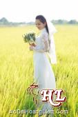 Áo dài cưới Kim Hiền
